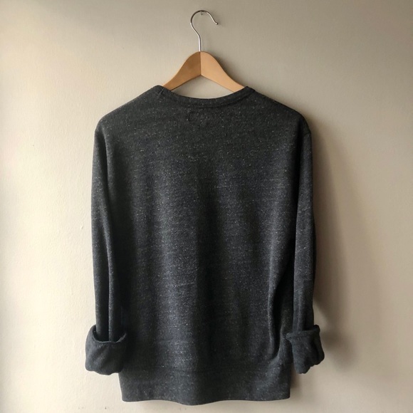 J.Crew VTG Fleece Gray Small - Picture 3 of 7